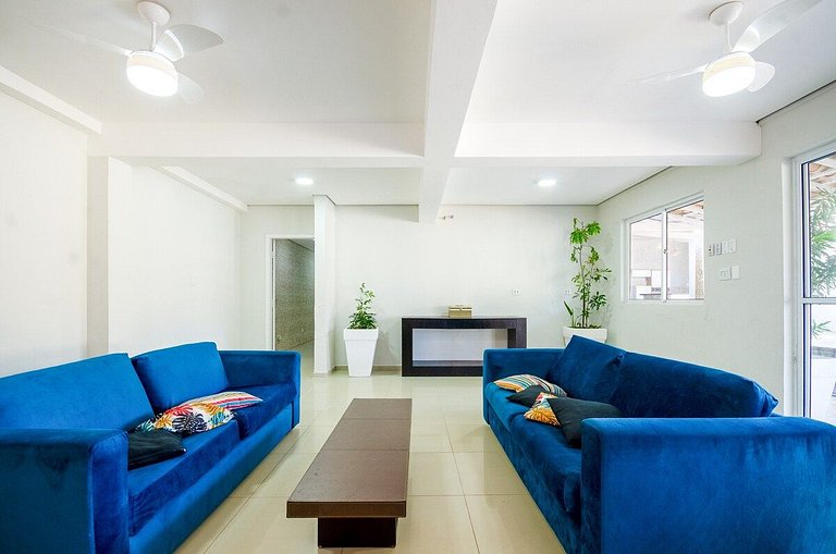 Linda Casa com piscina no Guarujá para 16 pessoas